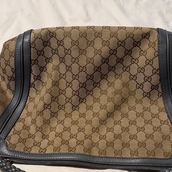 Gucci Canvas Bella Hobobag Blue - Picture 7 of 10